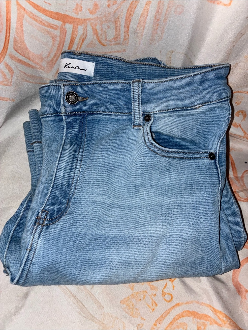 KanCan Light Blue Flare Legged Jeans
